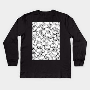 a frustrated art in sewage Kids Long Sleeve T-Shirt